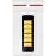 Mini Radiera Creion Mecanic Rondo Yellow - 6 Buc
