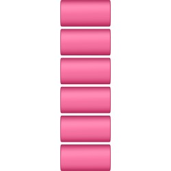 Mini Radiera Creion Mecanic Rondo Pink - 6 Buc
