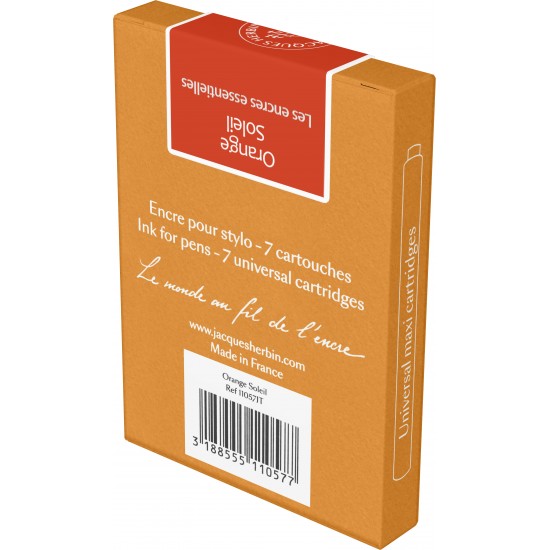Cartuse Orange Soleil- set 7 buc
