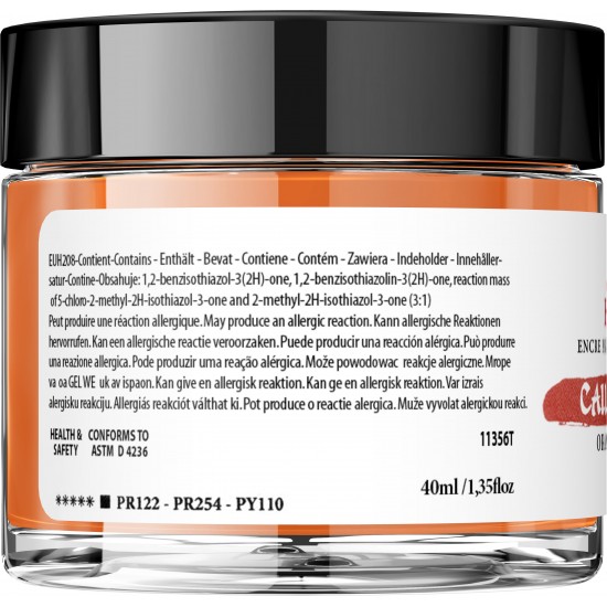 Calimara 40 ml Pigmented Orange Tangerine