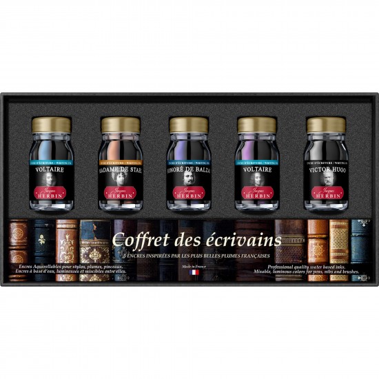 Set 5 Calimara 10 ml French Writers