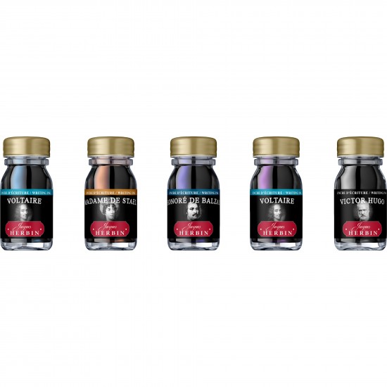 Set 5 Calimara 10 ml French Writers