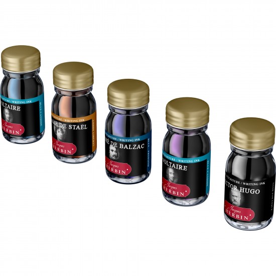 Set 5 Calimara 10 ml French Writers