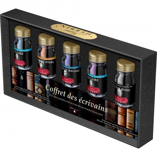 Set 5 Calimara 10 ml French Writers
