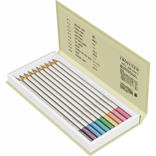 Set 10 Creioane Colorate Volum 1 Rainforest Pale Tone