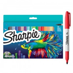 Set Sharpie 18 buc Fish