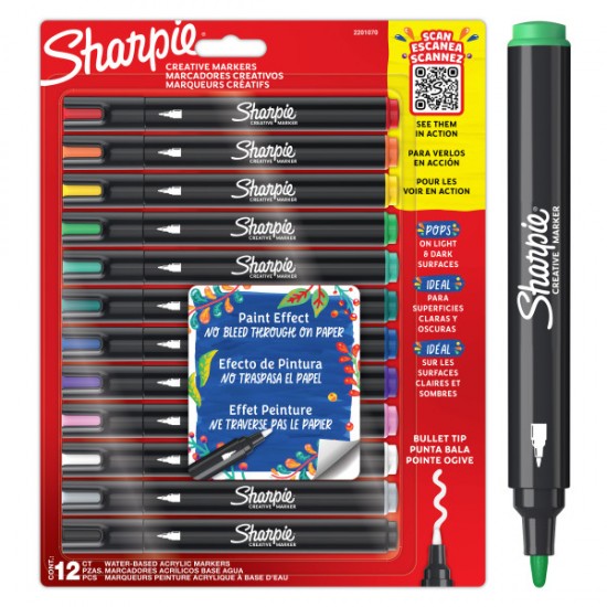 Set 12 Markere Creativ Sharpie