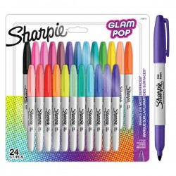Set Sharpie 24 buc Glam Pop