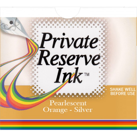 Calimara 60 ml Pearlescent Orange - Silver