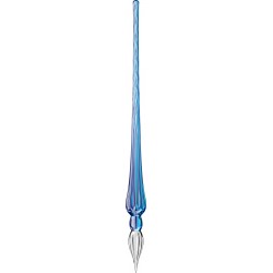 Toc Caligrafic Round Glass Pen Navy Blue