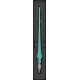 Toc Caligrafic Round Glass Pen Turquoise