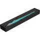 Toc Caligrafic Round Glass Pen Turquoise