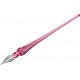 Toc Caligrafic Round Glass Pen Violet