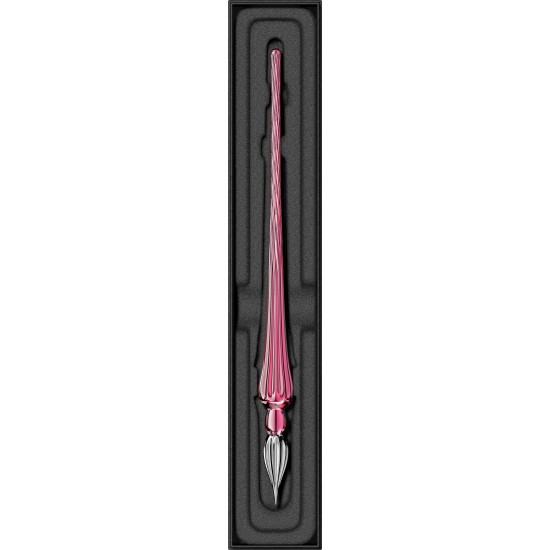 Toc Caligrafic Round Glass Pen Violet