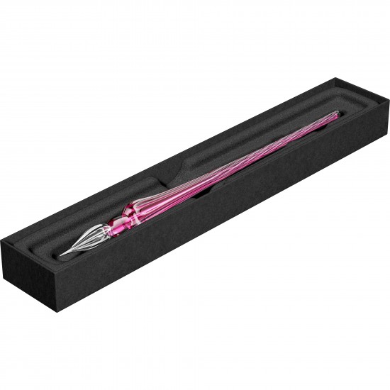 Toc Caligrafic Round Glass Pen Violet