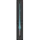 Toc Caligrafic Twisted Glass Pen Blue Azur