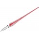 Toc Caligrafic Twisted Glass Pen Red