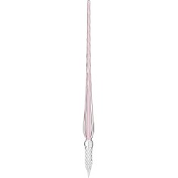 Toc Caligrafic Twisted Glass Pen Pale Pink