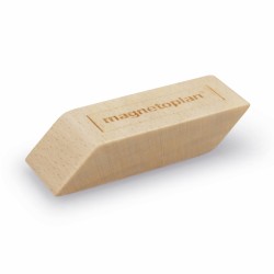 Magneti MAGNETOPLAN Design Wood Bej, Cub 60x20x13mm 4 bucati/set