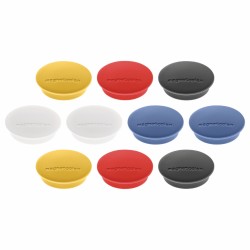 Magneti MAGNETOPLAN Discofix JUNIOR 34 mm, asortat 10 buc/set