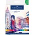 MARKER SOLUBIL 2 CAPETE SET 12 BUC GOLDFABER FABER-CASTELL