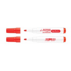 MARKER WHITEBOARD ROSU, PREVAZUT CU BURETE SI MAGNET