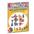 HARTIE GLASATA AUTOCOLANTA A4 10 CULORI/SET COLOUR KIDS PIGNA