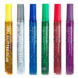 LIPICI LICHID GLITTER CLASIC 6 CULORI*12ML DELI