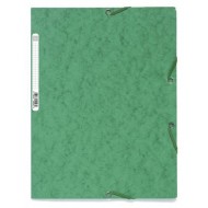 MAPA CARTON CU ELASTIC 400G VERDE EXACOMPTA