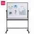 WHITEBOARD MAGNETIC MOBIL 90*120 CM RAMA ALUMINIU DELI