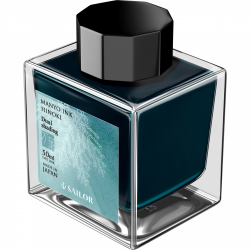 CALIMARA CERNEALA SAILOR MANYO DUAL SHADING 50 ML HINOKI / TURQUOISE