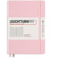 Caiet A5 Coperta Rigida Roz PASTEL Leuchtturm1917 liniatura DICTANDO