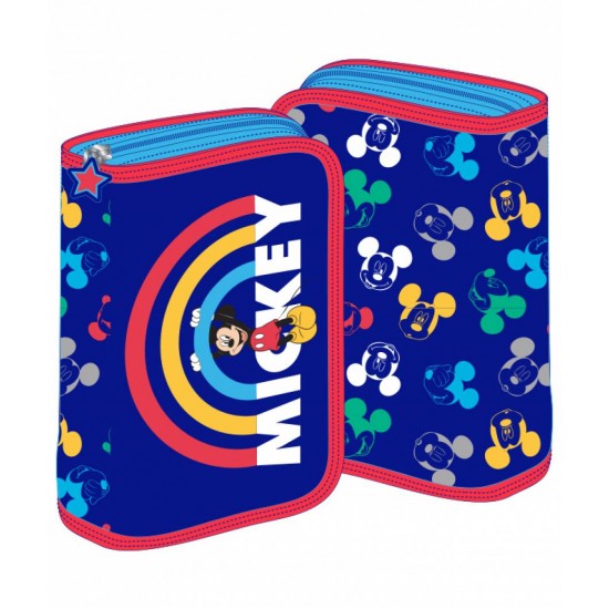 Penar 2 extensii albastru-multicolor Mickey Mouse Penar 2 extensii albastru-multicolor Mickey Mouse