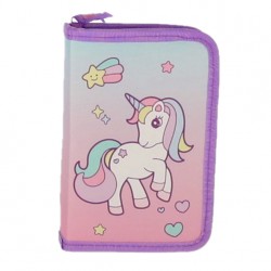 PENAR ECHIPAT 31 PIESE 1 FERMOAR 2 EXTENSII UNICORN ROZ PIGNA