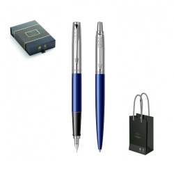 Set Pix + Stilou JOTTER ROYAL / STANDARD ROYAL BLUE CT