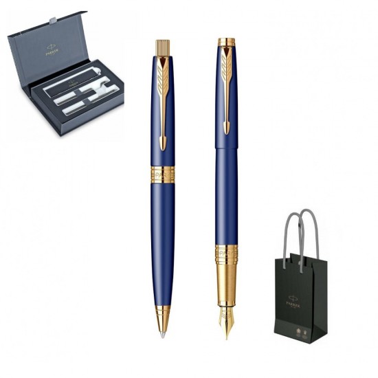 Set Pix + Stilou Parker Matt Navy GT