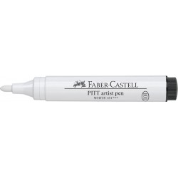 Pitt Artist Pen Big Brush Alb Faber-Castell