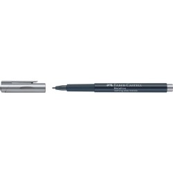 MARKER METALLICS ARGINTIU FABER-CASTELL