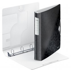 Caiet mecanic A4 Active WOW Leitz, Negru