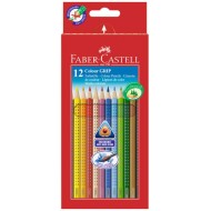 CREIOANE COLORATE 12 CULORI GRIP 2001 FABER-CASTELL