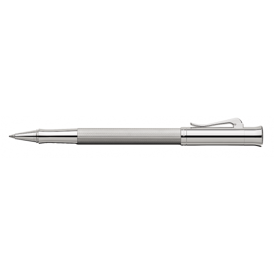 GRAF VON FABER-CASTELL ROLLER GUILLOCHE RHODIUM