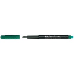 MARKER PERMANENT VERDE S MULTIMARK FABER-CASTELL