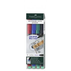 MARKER PERMANENT SET 4 M MULTIMARK FABER-CASTELL