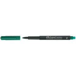 MARKER PERMANENT VERDE M MULTIMARK FABER-CASTELL