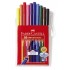CARIOCI 10 CULORI GRIP FABER-CASTELL
