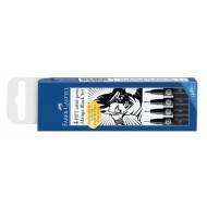 PITT ARTIST PEN MANGA SET 4 BUC NEGRU