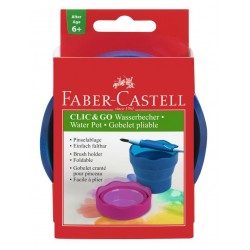 CUTIE APA CLICK&GO ALBASTRA FABER-CASTELL