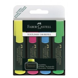 TEXTMARKER SET 4 1548 FABER-CASTELL