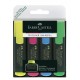 TEXTMARKER SET 4 1548 FABER-CASTELL