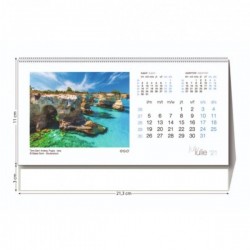 CALENDAR BIROU PEISAJE 13 FILE 213*110MM EGO